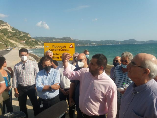 Θωρακίζεται ο δρόμος Στόμιο - Πλατάνας