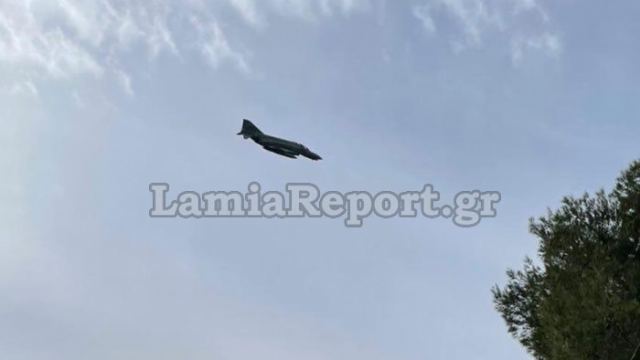 Φθιώτιδα: Χαμηλές πτήσεις πολεμικών αεροσκαφών