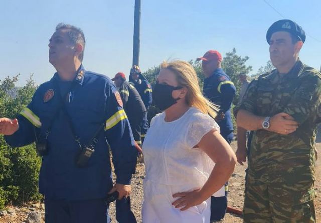 Το ευχαριστώ Παπαθωμά και Σταθά για την πυρκαγιά στο Δίστομο