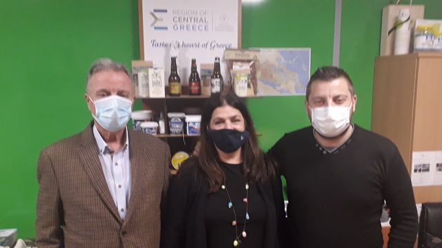 Στην Αγροτοδιατροφική Σύμπραξη Στερεάς η Αντιπεριφερειάρχης Κατερίνα Καλαντζή