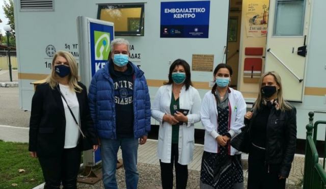 Στον Αχινό Στυλίδας  η κινητή μονάδα εμβολιασμού της 5ης ΥΠΕ