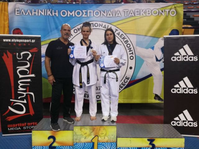 Ξανά Χρυσή η Μαρκέλλα Μπακογεώργου - Μετάλλια για τους αθλητές του ΑΣ ΤΑΕΚΒΟΝΤΟ Ν. Άμπλιανης Λαμίας