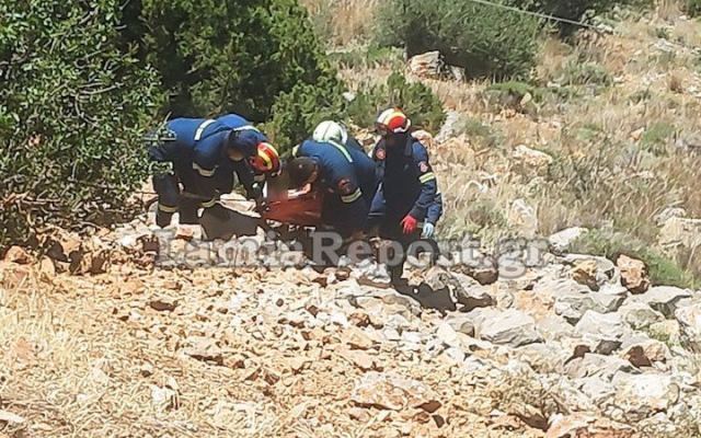 Μηχάνημα έργου έφυγε σε γκρεμό 50 μέτρων - Νεκρός ο χειριστής