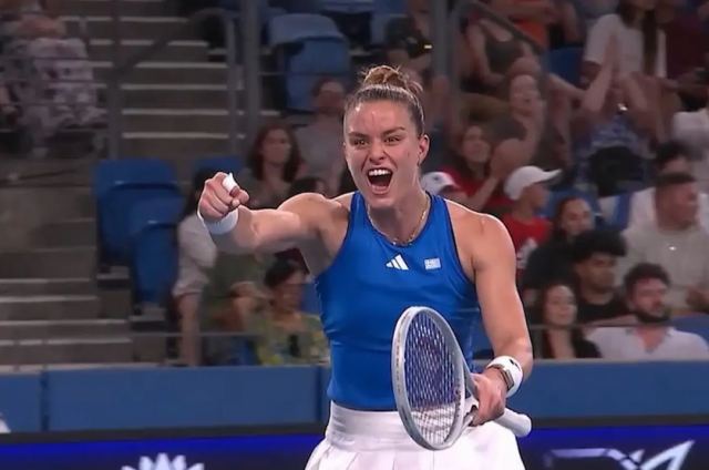 Μαρία Σάκκαρη – Λέιλα Φερνάντες 2-0: Τα highlights της μεγάλης νίκης και οι πανηγυρισμοί