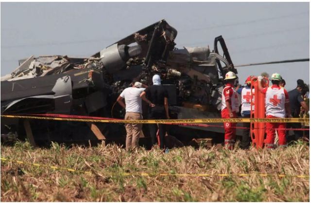 Μεξικό: 14 νεκροί μετά από τη συντριβή ελικοπτέρου Black Hawk