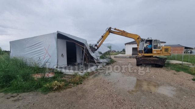 Κατεδάφισαν αυθαίρετα στην Ανθήλη (ΒΙΝΤΕΟ-ΦΩΤΟ)
