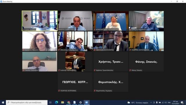 Τα αποτελέσματα της τηλεδιάσκεψης  για τις πρόσφατες πλημμύρες