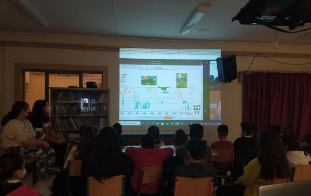 13ο Δημοτικό Σχολείο Λαμίας: Συνάντηση με ερευνητή στα πλαίσια του Ευρωπαϊκού Προγράμματος «Science is Wonderful»