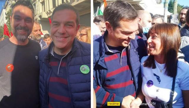 Παρουσίες στελεχών του ΣΥΡΙΖΑ Φθιώτιδας στην πορεία στην Αθήνα