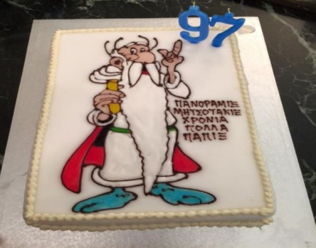 Πανοραμίξ - Μητσοτακίξ! Η τούρτα γενεθλίων του Κωνσταντίνου Μητσοτάκη (ΦΩΤΟ)