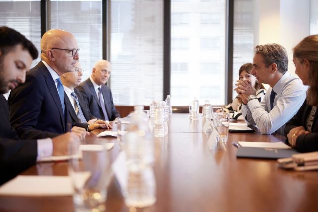 Συνάντηση Κυριάκου Μητσοτάκη με τις ηγεσίες αμερικανοεβραϊκών οργανώσεων στις ΗΠΑ