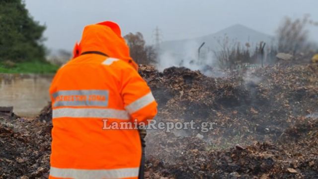 Λαμία: Έτρεχαν για φωτιά στο 