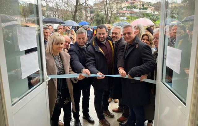 Εγκαινίασε τα νέα γραφεία Αγροτικής Οικονομίας & Κτηνιατρικής Φωκίδας ο Φάνης Σπανός