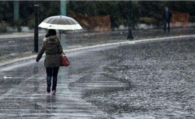 Καιρός: Βροχές, καταιγίδες και χαλάζι σήμερα