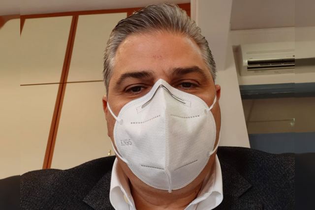 Θετικός στον κορωνοϊό ο Πρόεδρος του Περιφερειακού Συμβουλίου Ηλίας Σανίδας
