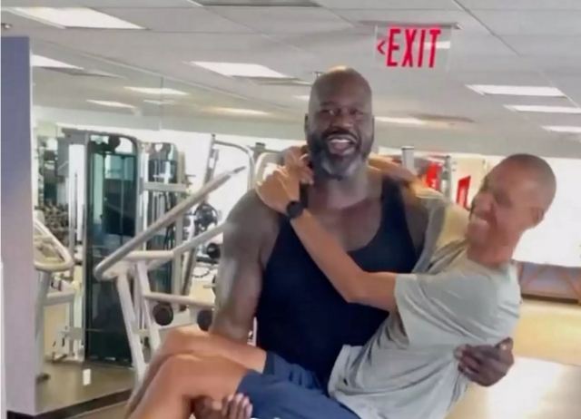 Ο Σακίλ Ο΄Νιλ χρησιμοποίησε τον Ρέτζι Μίλερ για να γυμναστεί