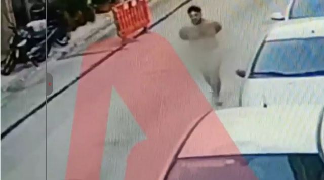 Καταδιώκει τους ληστές φορώντας μόνο το εσώρουχό του και με τα χέρια δεμένα - Συγκλονιστικό βίντεο.