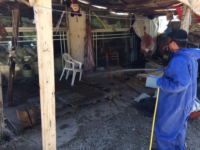 Λαμία: Επιχείρηση απολύμανσης σε καταυλισμούς ρομά και hot spot