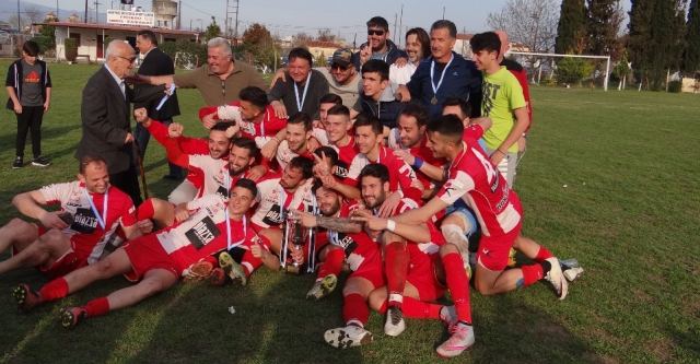 Ο Ολυμπιακός Λαμίας Κυπελλούχος Φθιώτιδας το 2017