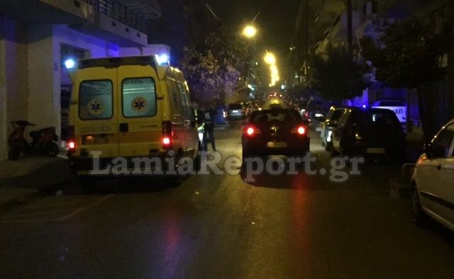 Λαμία: Αυτοκίνητο χτύπησε γυναίκα και την εγκατέλειψε (ΦΩΤΟ)