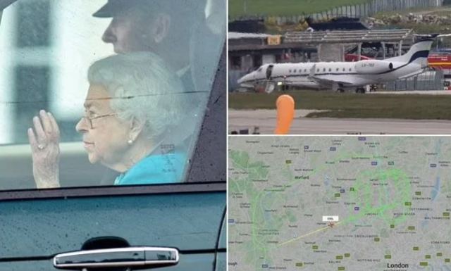 Τρόμος στον αέρα για την βασίλισσα Ελισάβετ