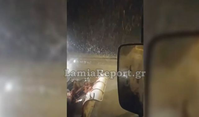 Άρχισε να χιονίζει πάλι προς Μπράλο - ΒΙΝΤΕΟ