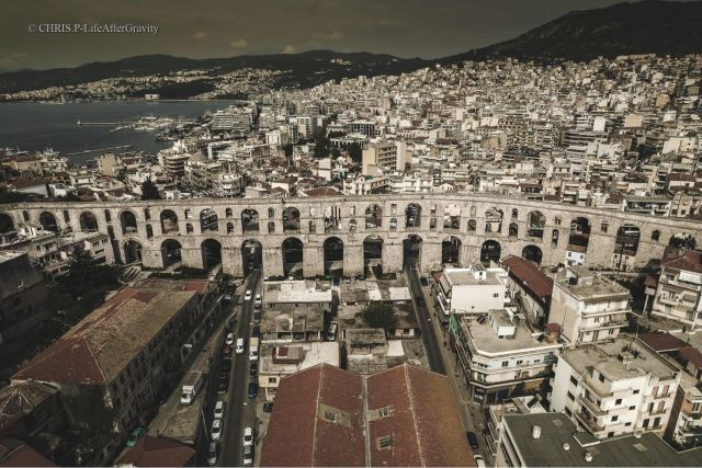 Μοναδικές εικόνες της Καβάλας από ψηλά!