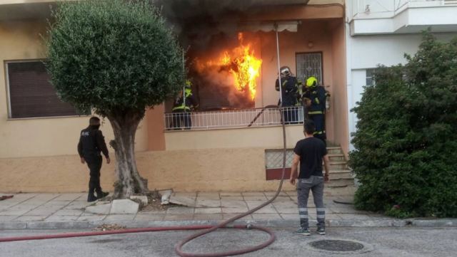 Φωτιά με έναν νεκρό σε διαμέρισμα στην Ηλιούπολη