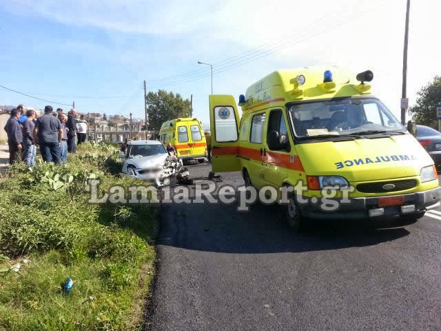Τροχαίο με τέσσερις τραυματίες στη Θήβα