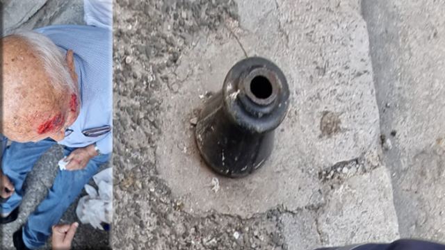 Κολωνάκια παγίδες στην οδό Καραϊσκάκη - Χτύπησε ηλικιωμένος