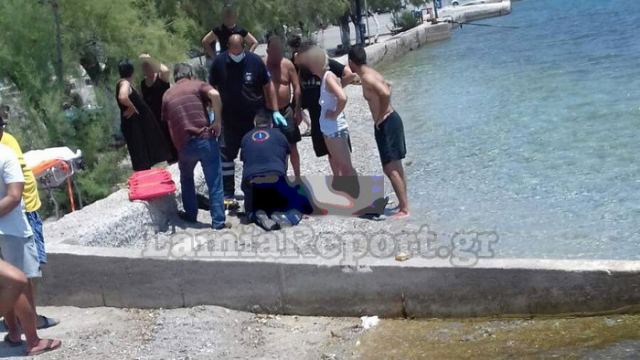 Τελευταίο μπάνιο για γυναίκα στη Γλύφα