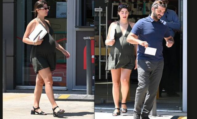 Κουτσόπουλος - Μιχαλοπούλου: Οι βόλτες λίγο πριν γίνουν γονείς (ΦΩΤΟ)