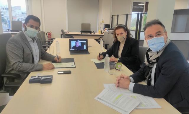 Υπογραφή Πρωτοκόλλου Συνεργασίας Περιφέρειας Στερεάς - Συνδέσμου Βιομηχάνων Θεσσαλίας - Στερεάς Ελλάδας