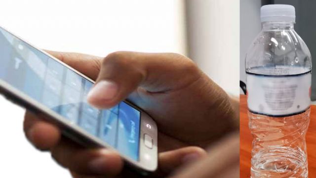 Πλήρωσε κινητό, πήρε ένα μπουκάλι νερό!
