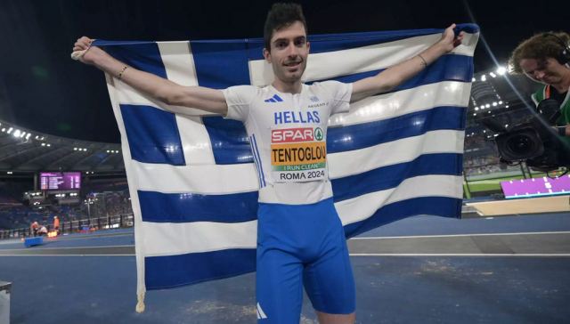 Απίστευτος Μίλτος Τεντόγλου: Τρίτη φορά πρωταθλητής Ευρώπης με ρεκόρ στα 8.65