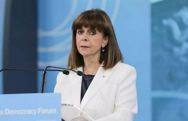 Θετική στον κορωνοϊό η Πρόεδρος της Δημοκρατίας Κατερίνα Σακελλαροπούλου