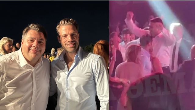 Δείτε βίντεο: Ο Τσούνης συνάντησε τον Αργυρό στη Θεσσαλονίκη και μετά διασκέδασαν στον Οικονομόπουλο