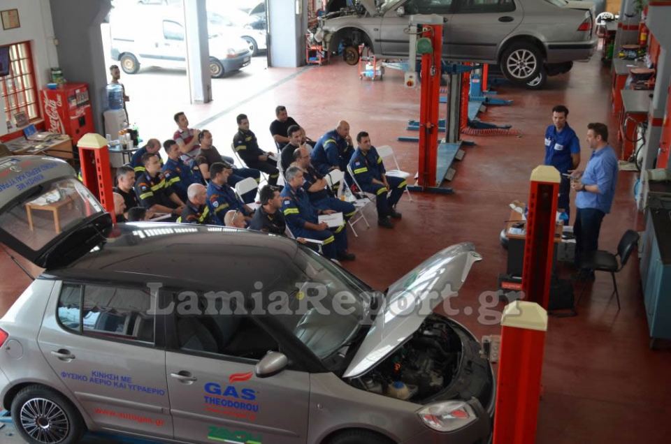 Το Service Τσόγκας εκπαιδεύει την 7η ΕΜΑΚ  αναφορικά με τα συστήματα LPG-CNG!