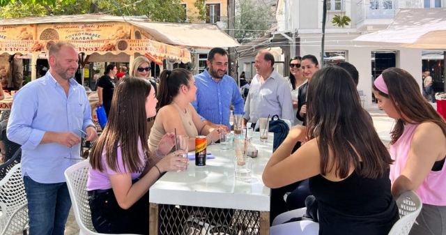 Περιοδεία του Φάνη Σπανού στον Δήμο Αμφίκλειας - Ελάτειας (ΦΩΤΟ)