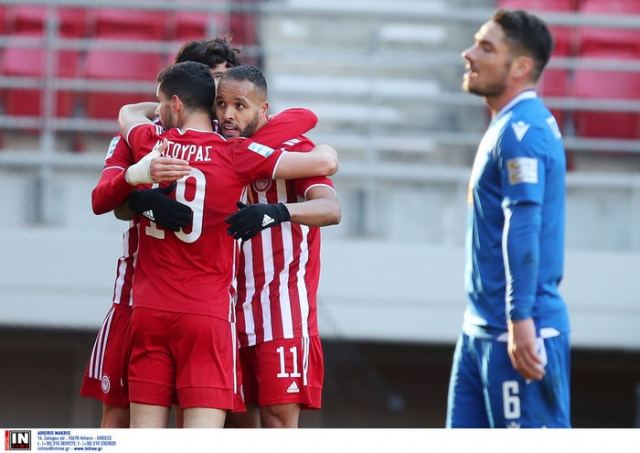 Ολυμπιακός - Λαμία 1-0: Πάλεψε αλλά δεν τα κατάφερε απέναντι στον πρωτοπόρο