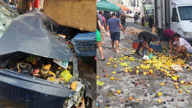 92χρονος οδηγός σκόρπισε τον τρόμο στη λαϊκή στο Αλιβέρι
