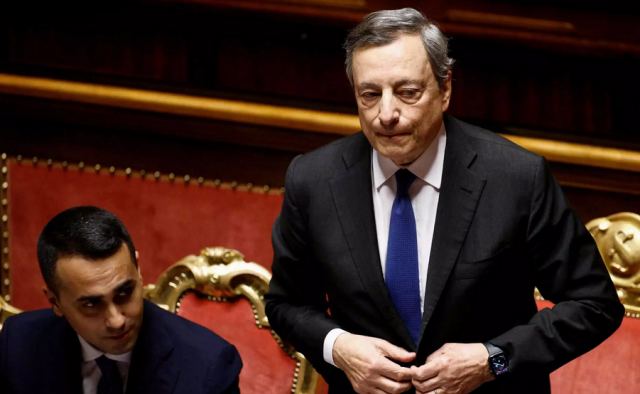 Ιταλία: Ο Μάριο Ντράγκι ζητά στήριξη για να μείνει πρωθυπουργός