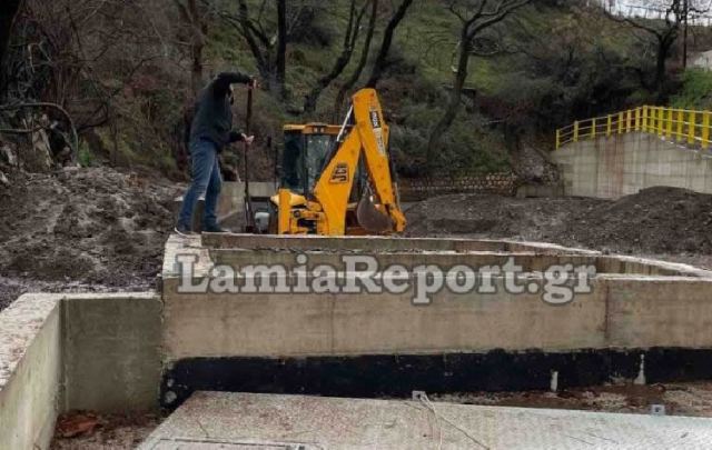 Λαμία: Παρεμβάσεις του Δήμου σε Στίρφακα και Λυγαριά - ΦΩΤΟ