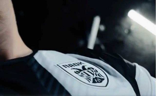 Ο ΠΑΟΚ αποκάλυψε τις νέες φανέλες της ομάδας