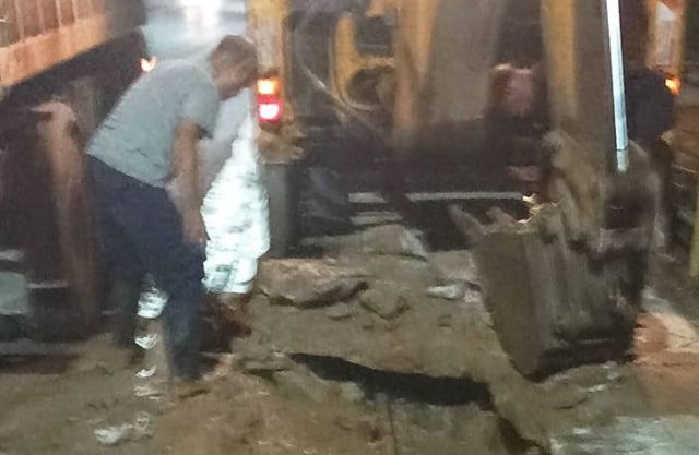 Λαμία: Βλάβη σε αγωγό και διακοπή νερού