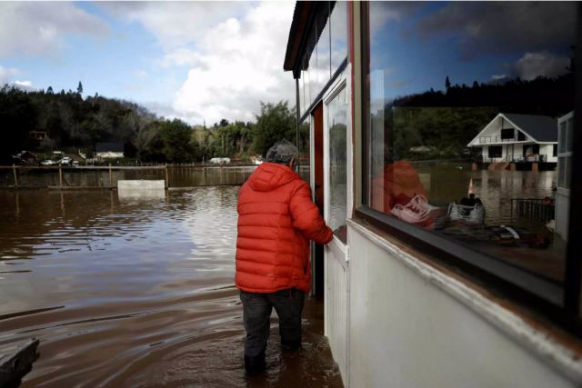 Γαλλία: Κεραυνός μετατρέπει τεράστιο δέντρο σε σπιρτόξυλα