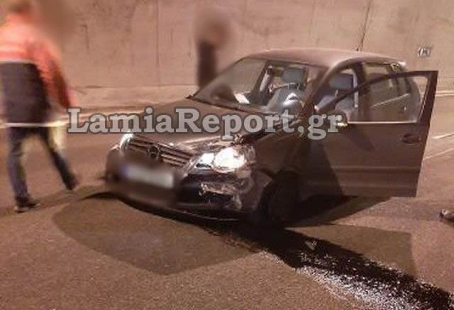 Φθιώτιδα: Τροχαίο στα τούνελ της εθνικής οδού - Δείτε εικόνες