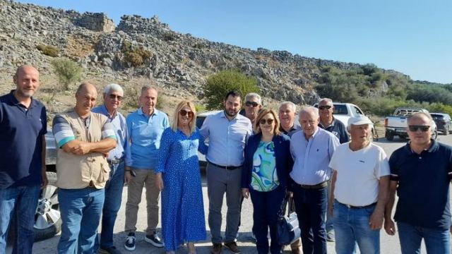 Φάνης Σπανός: Επίβλεψη και αναγγελίες έργων στον Ορχομενό