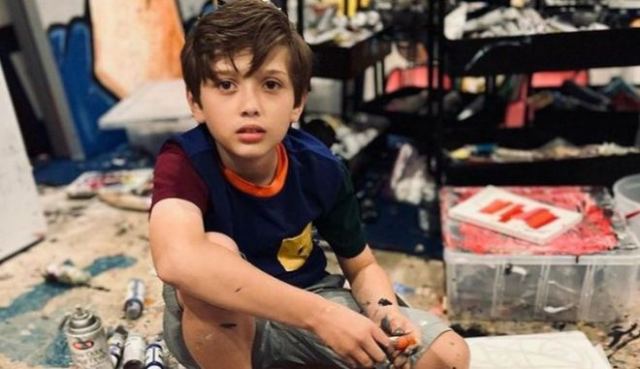 Ο 10χρονος που πουλάει τους πίνακες του για εξαψήφιους αριθμούς