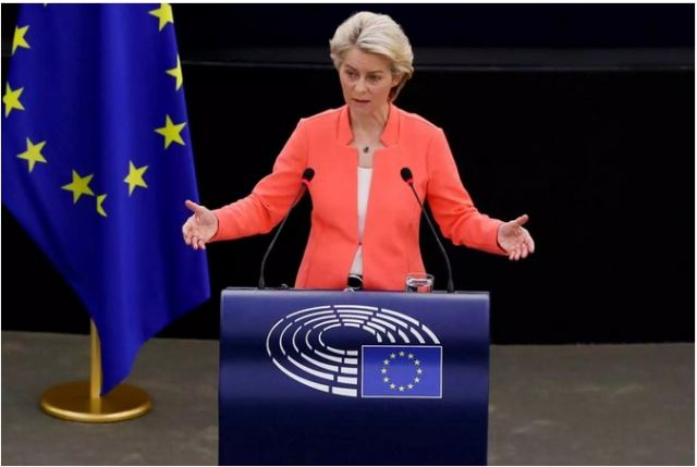 Φον ντερ Λάιεν: «Καταδικάζω την κυνική κίνηση της Ρωσίας να τερματίσει τη συμφωνία για τα σιτηρά»